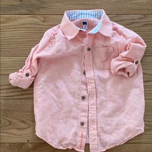 Boys size 3 linen shirt